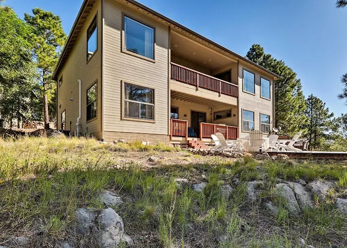 Wooded Patio Oasis! Group Getaway In * Flagstaff